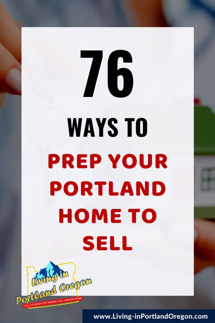 76 Ways to Prep your Portland Home to Sell