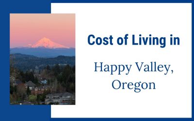 Happy Valley Oregon Cost Of Living