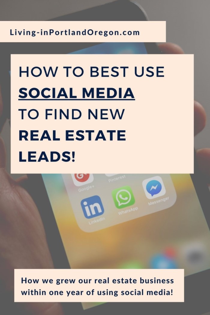 How to use social media to find real estate clients, Real Agent Now Portland real estate agents