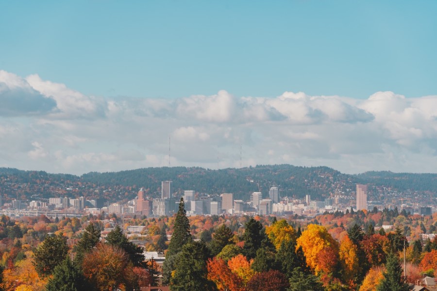 Portland OR in the fall, Cost of Living in Beaverton, PDX real estate