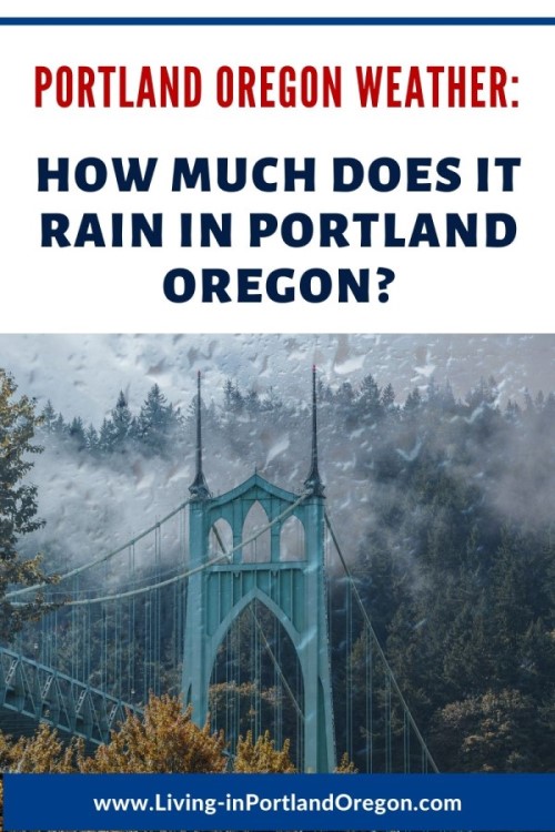 Portland Oregon Weather, how much does it rain in Portland, Living in Portland Real estate agents