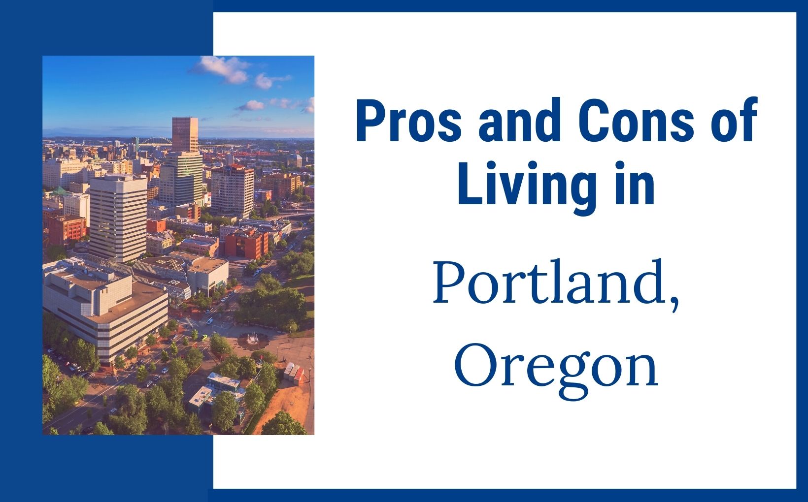 Living in: Portland, Oregon