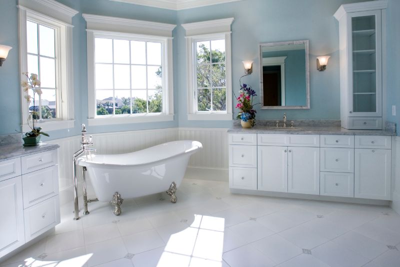 clean master bathroom, ways to prep your home to sell in portland