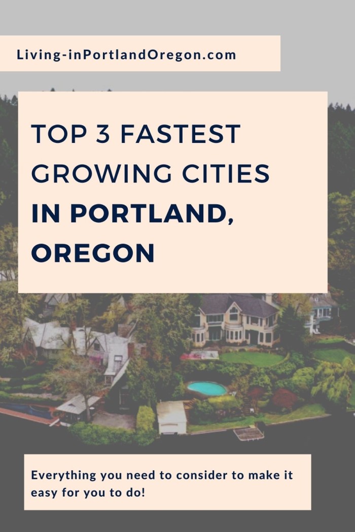 top 3 Fastest Growing Cities in Portland, OR, Living in Portland Oregon real estate agents