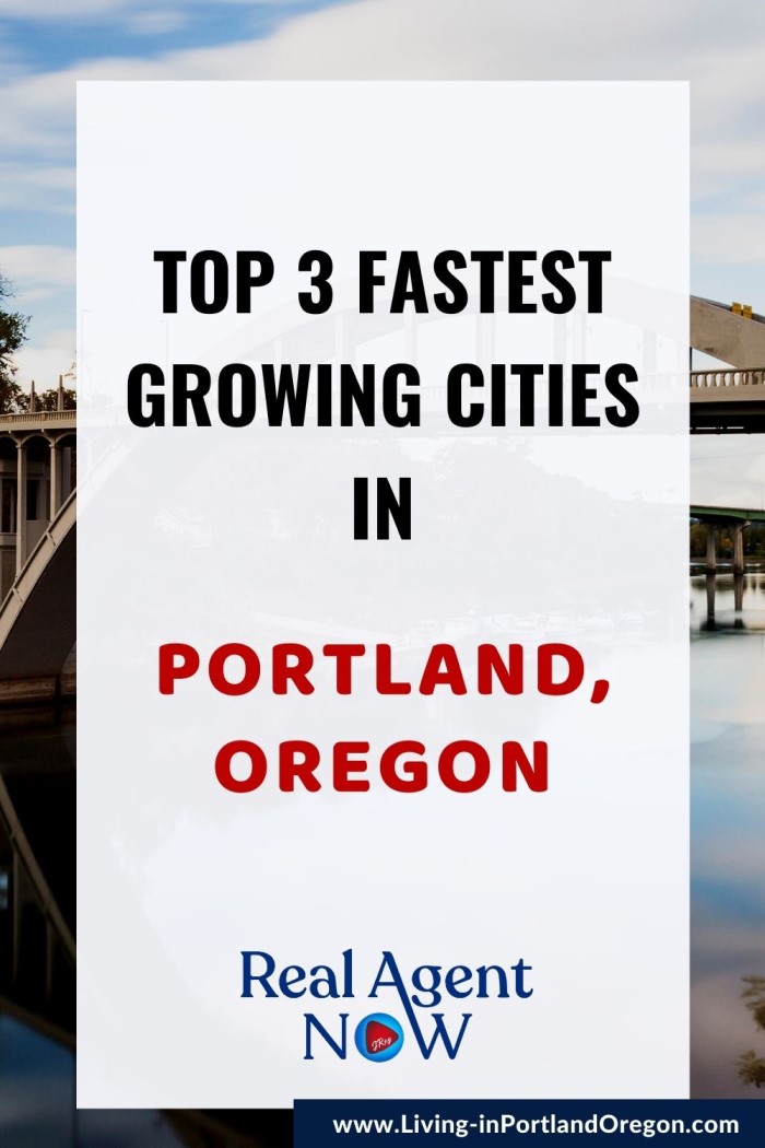 top 3 Fastest Growing Cities in Portland, OR, Living in Portland Oregon real estate agents