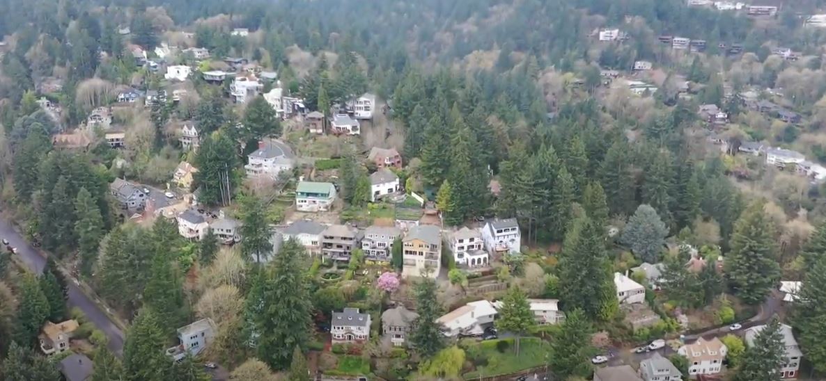 view of Arlington Heights neighborhood in Portland Oregon, Best Portland neighborhoods for families